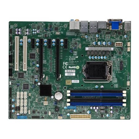 Supermicro X10SAE-B LGA1150/Intel C226 PCH/DDR3/SATA3&USB3.0/A&2GbE/ATX Server MBD-X10SAE-B